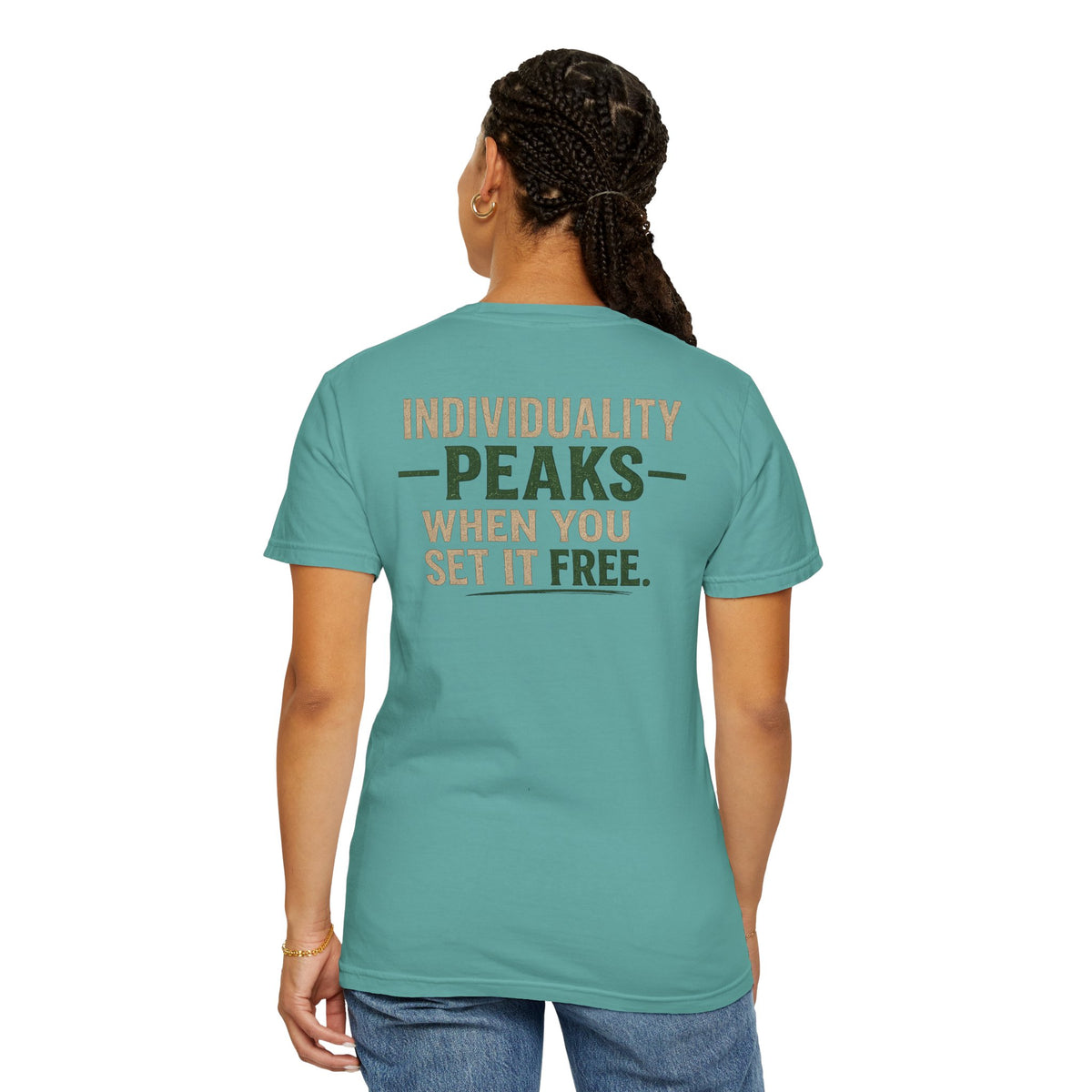 Individuality peaks when you set it free