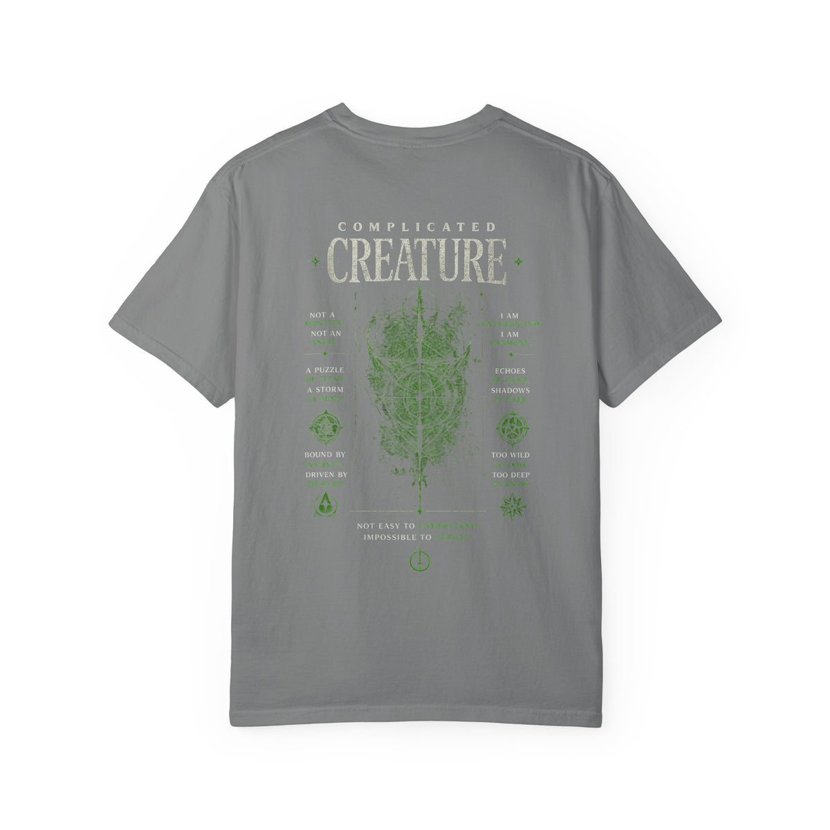 It's Complicated Creature™ | Garment-Dyed Graphic Tee | Comfort Colors 1717