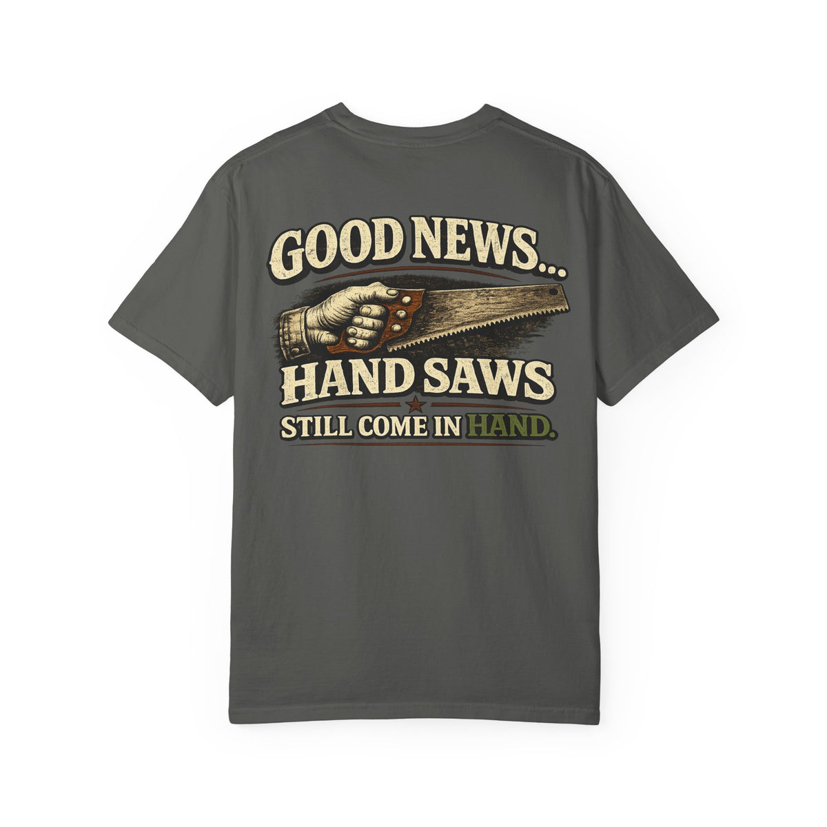 Funny Joke Shirt – Saw | Complicated Creature™ Garment-Dyed Tee