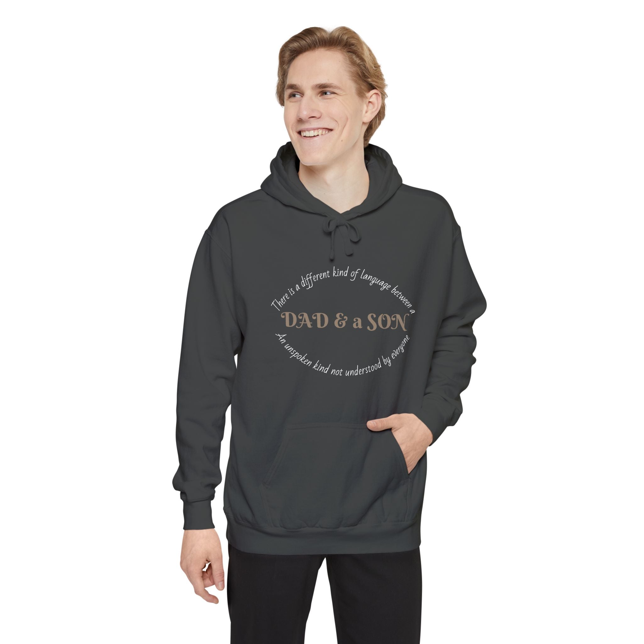 Dad and Son hoodie poem