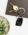Complicated creature, Rectangle Photo Keyring