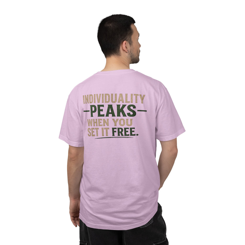 Individuality peaks when you set it free