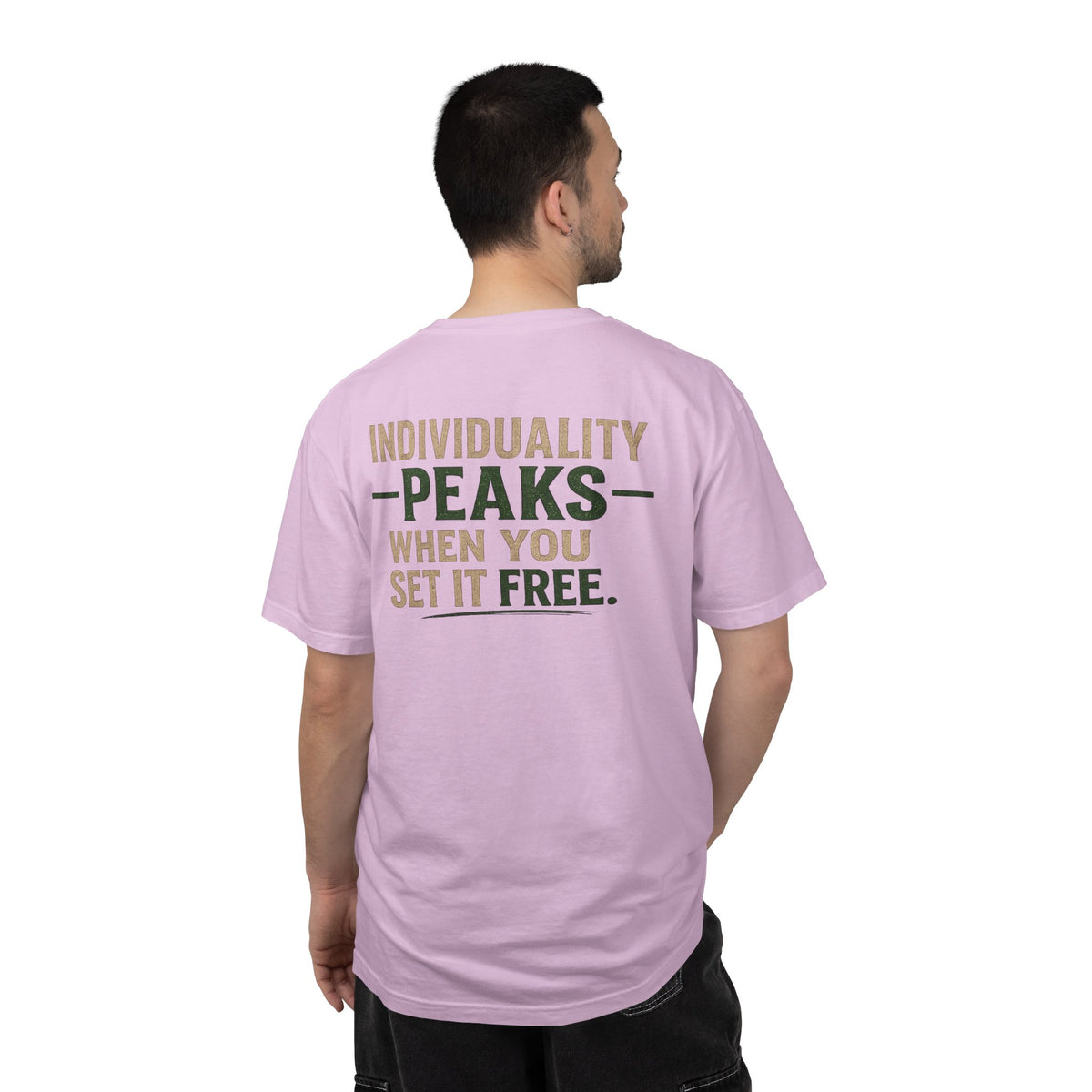 Individuality peaks when you set it free