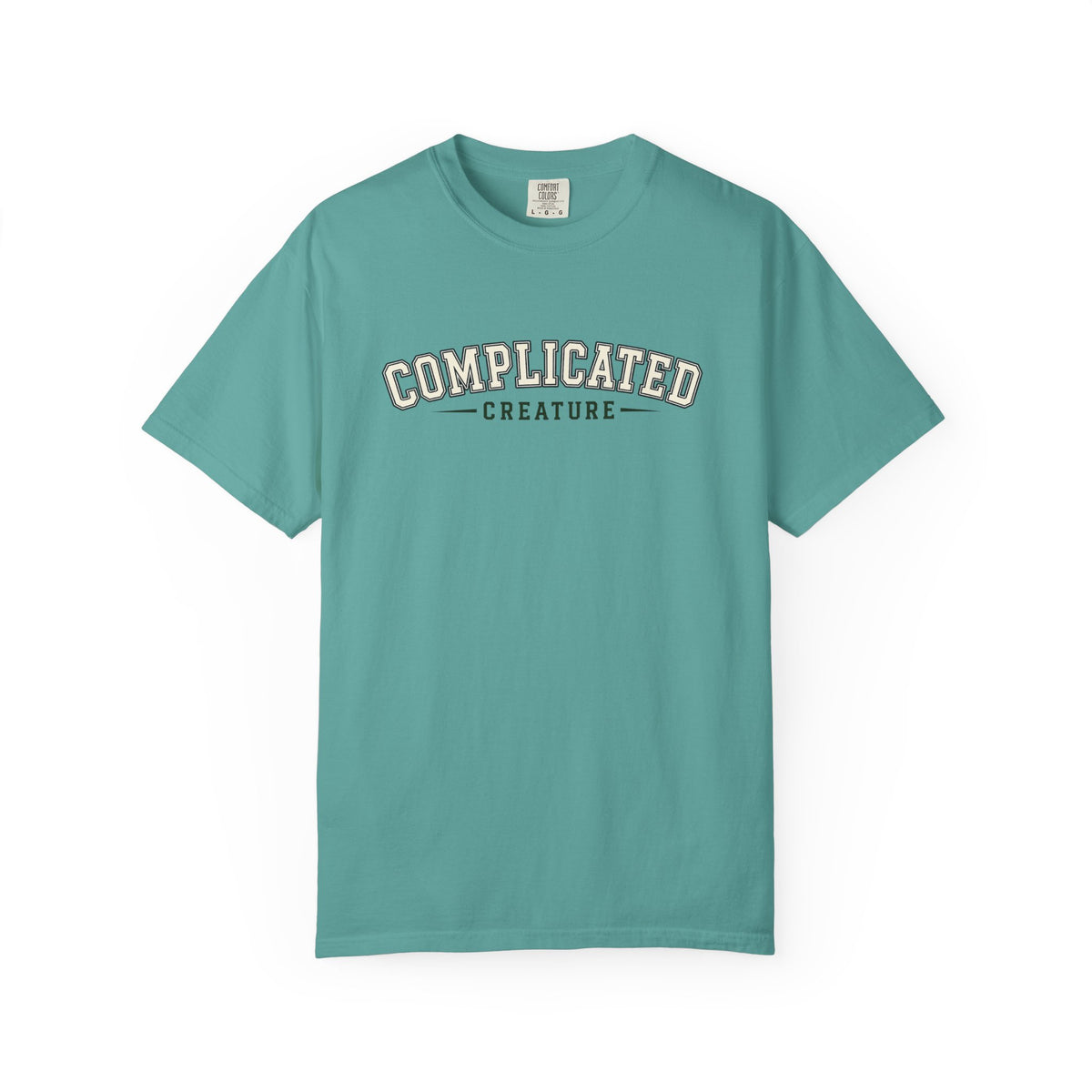 It's Complicated Creature™ | Garment-Dyed Graphic Tee | Comfort Colors 1717