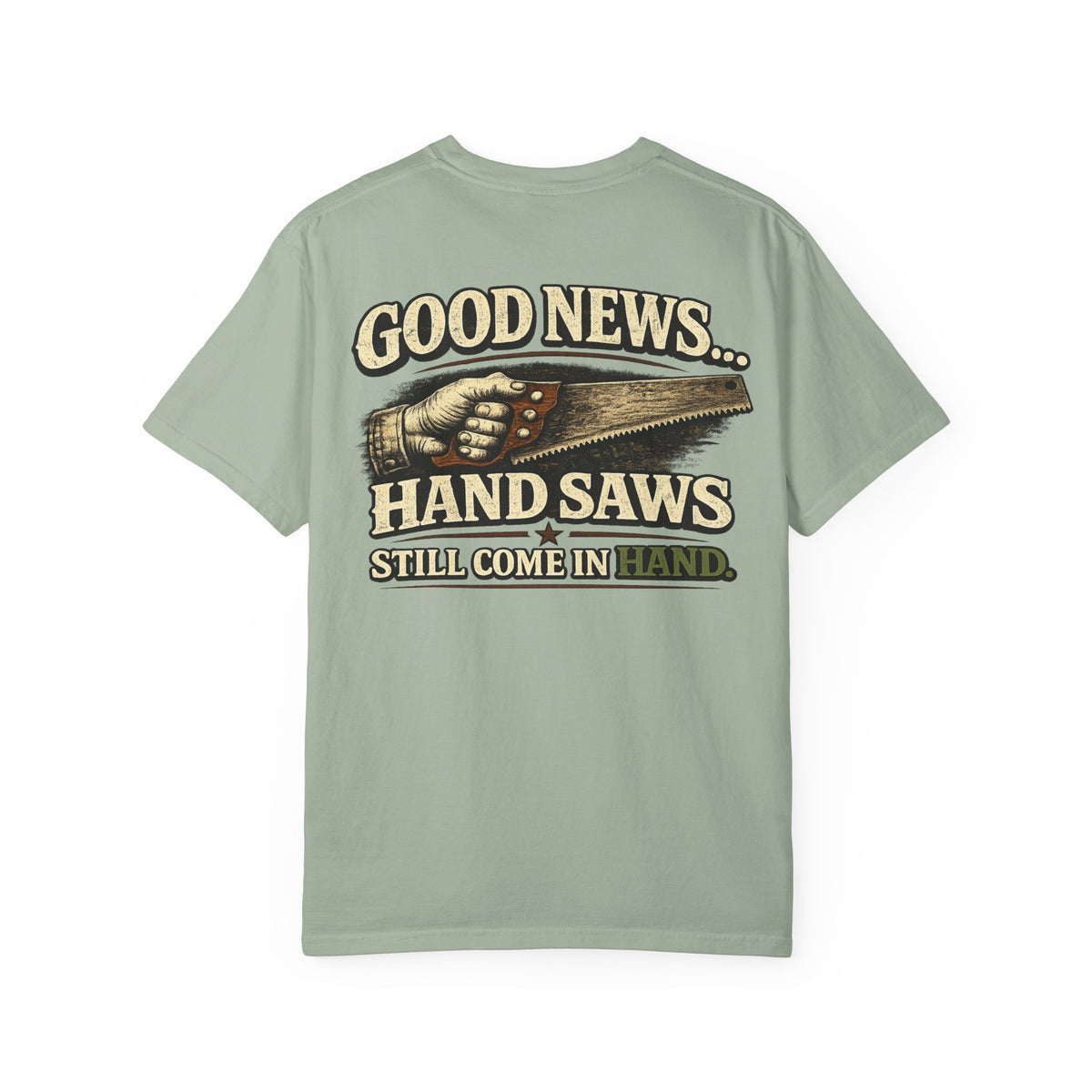 Funny Joke Shirt – Saw | Complicated Creature™ Garment-Dyed Tee