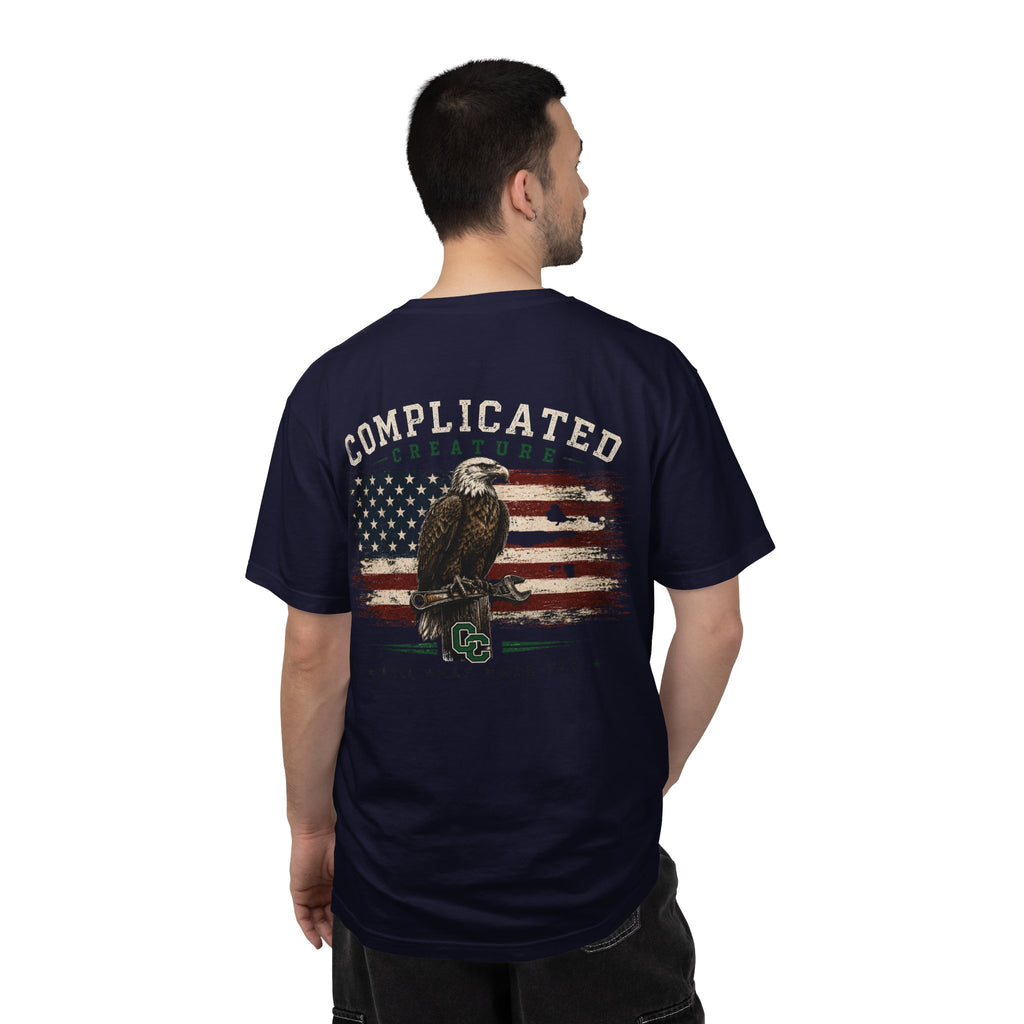 American Flag and eagle CC