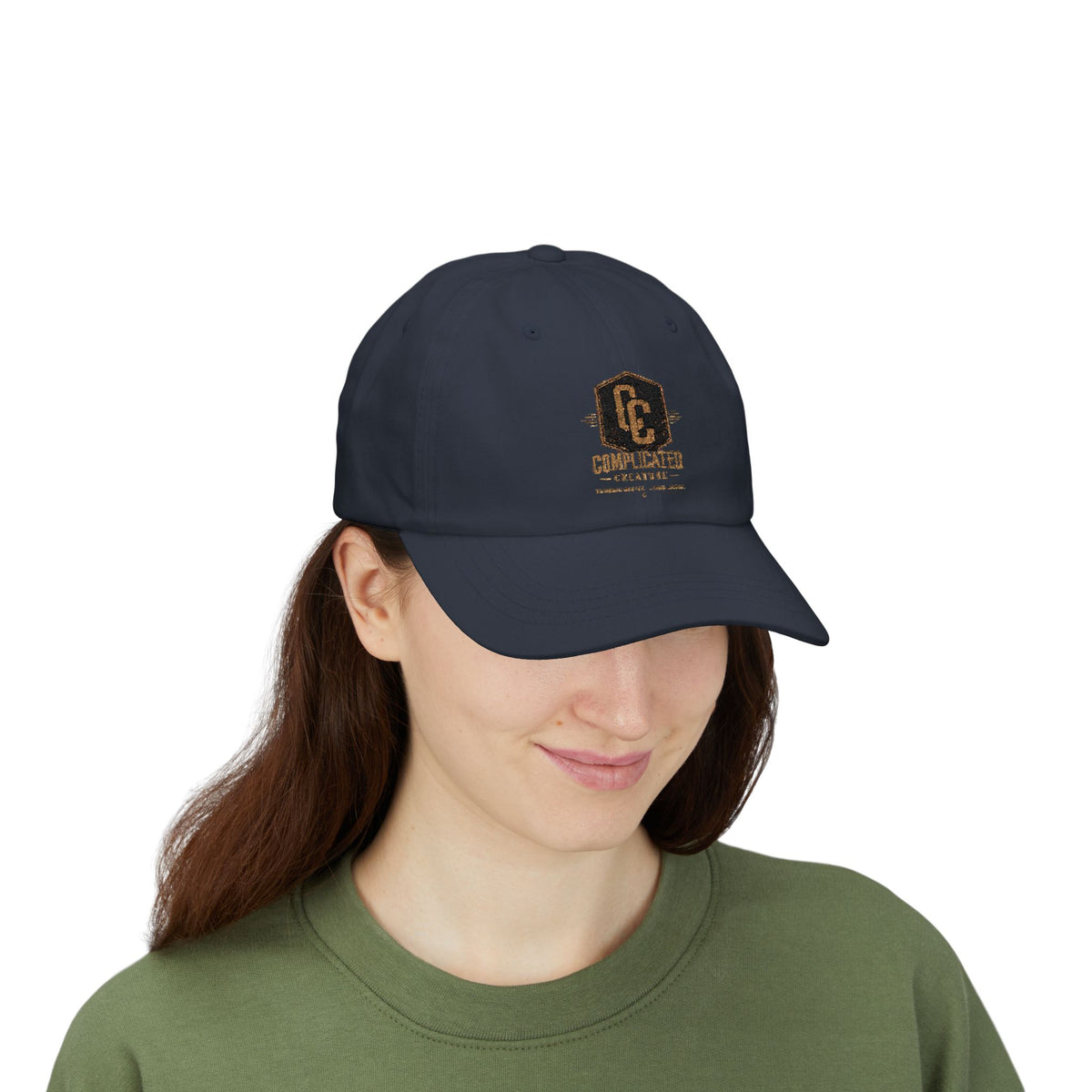 Complicated creature badge hat