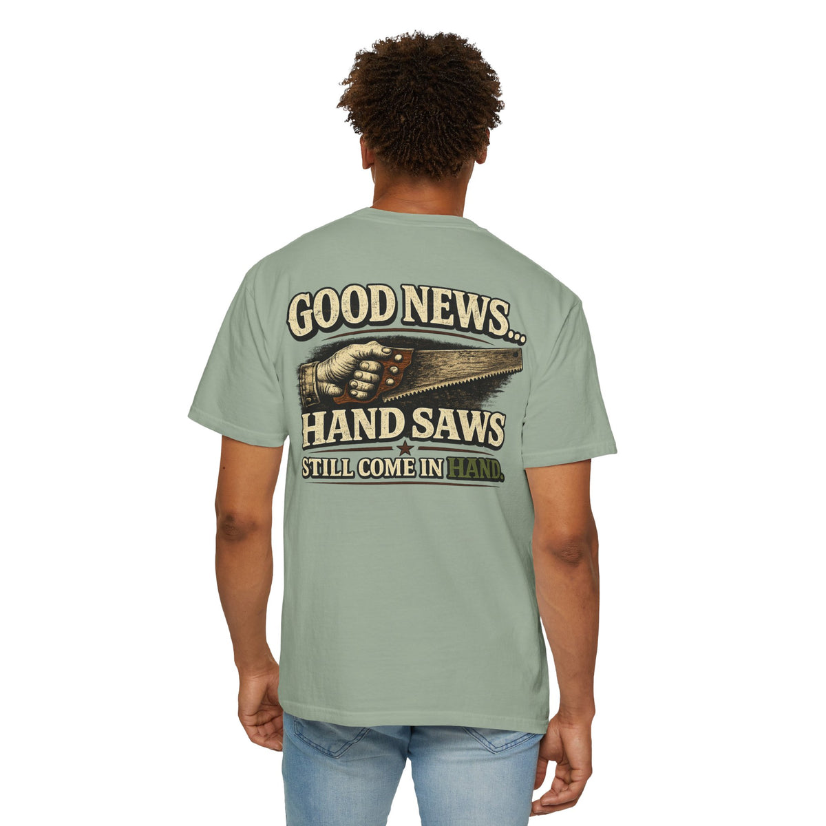 Funny Joke Shirt – Saw | Complicated Creature™ Garment-Dyed Tee