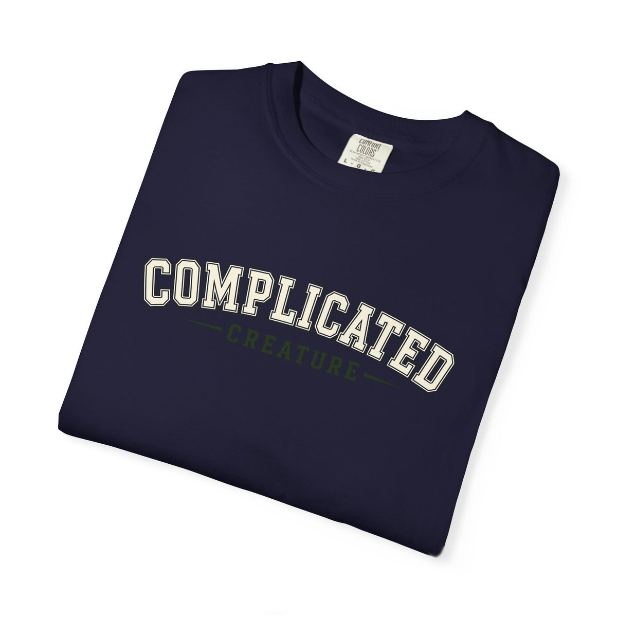 It's Complicated Creature™ | Garment-Dyed Graphic Tee | Comfort Colors 1717