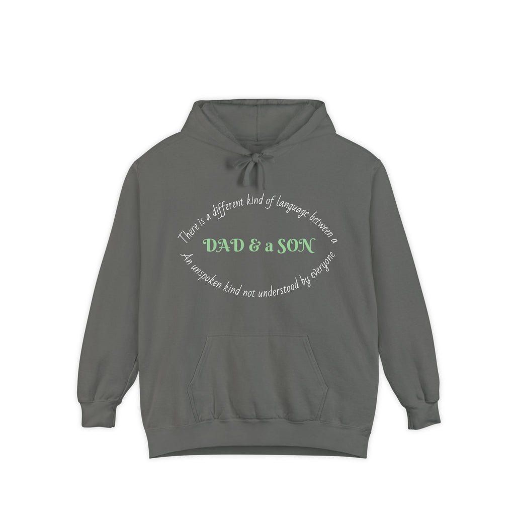 Dad and Son hoodie poem