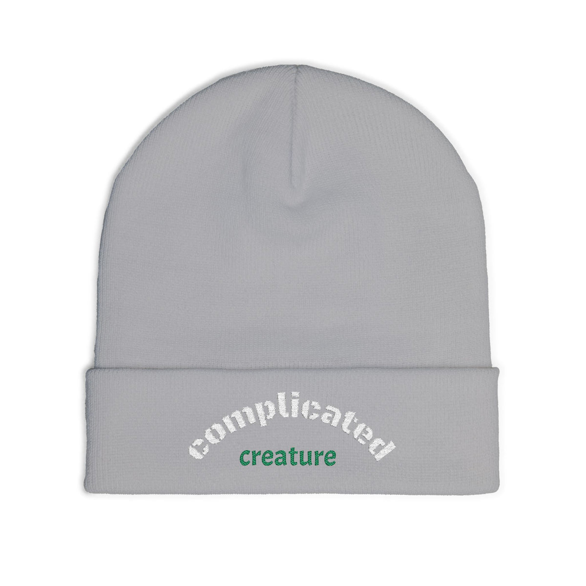 Knit Beanie (Embroidery)