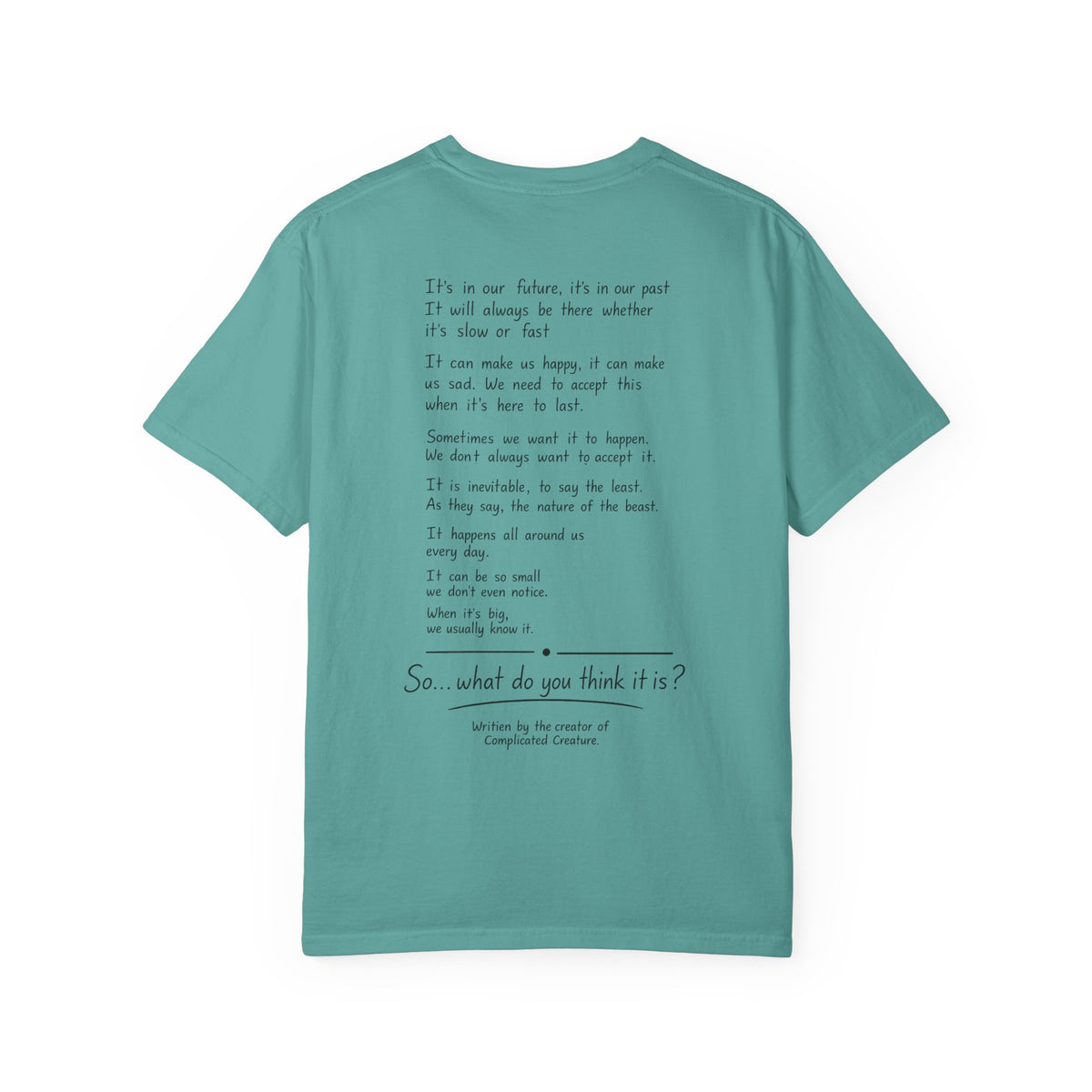 Riddle by complicated creature