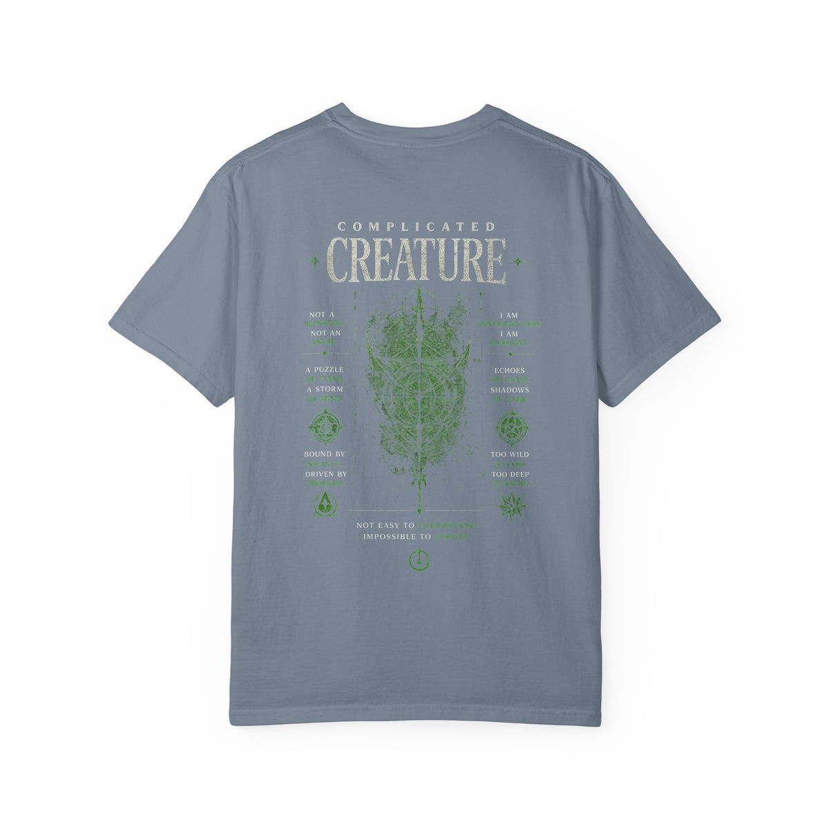 It's Complicated Creature™ | Garment-Dyed Graphic Tee | Comfort Colors 1717