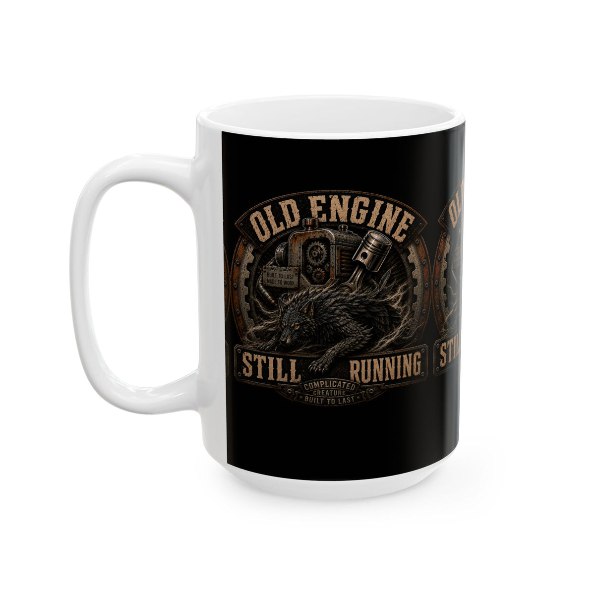 Coffee classic old engine still running