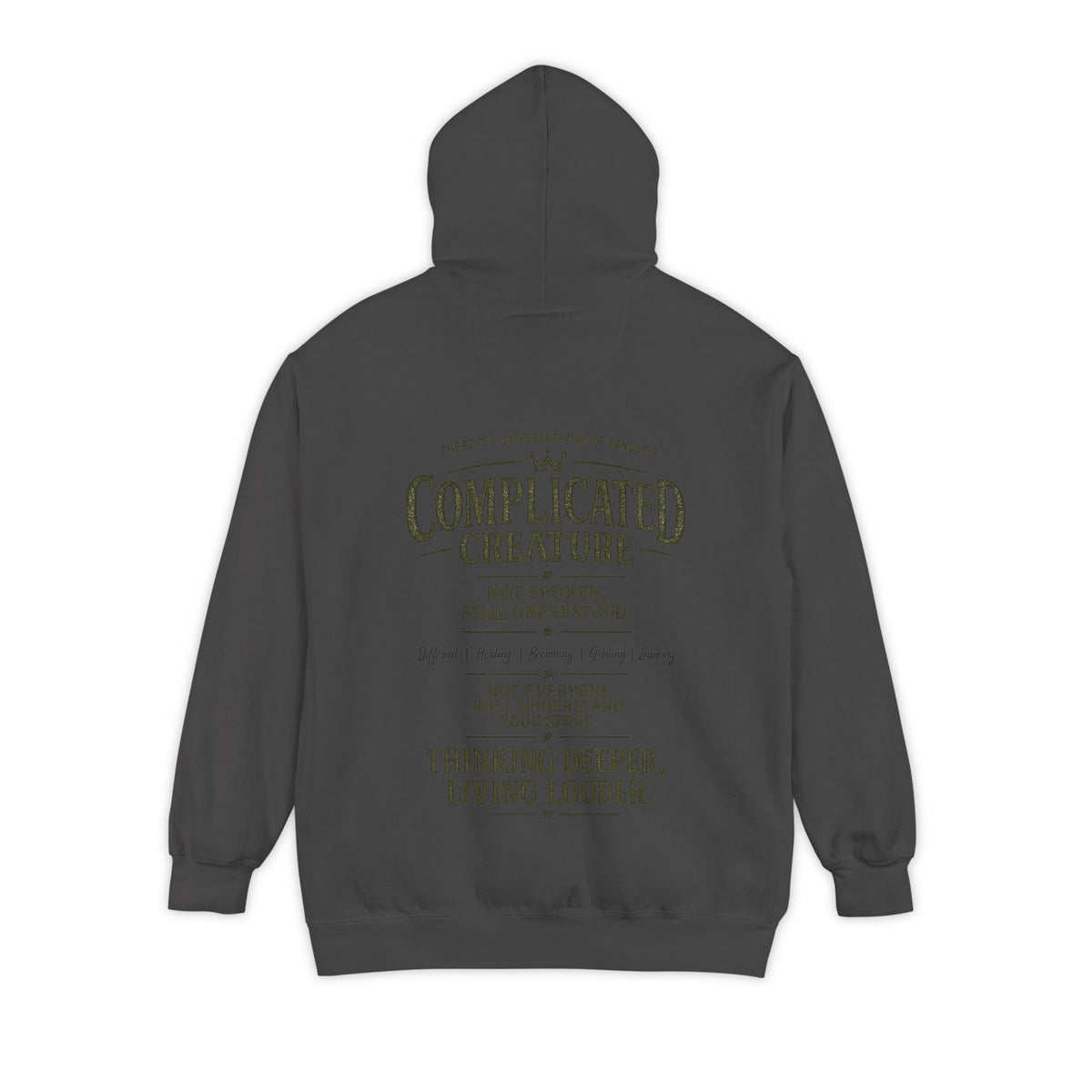 Unspoken language hoodie