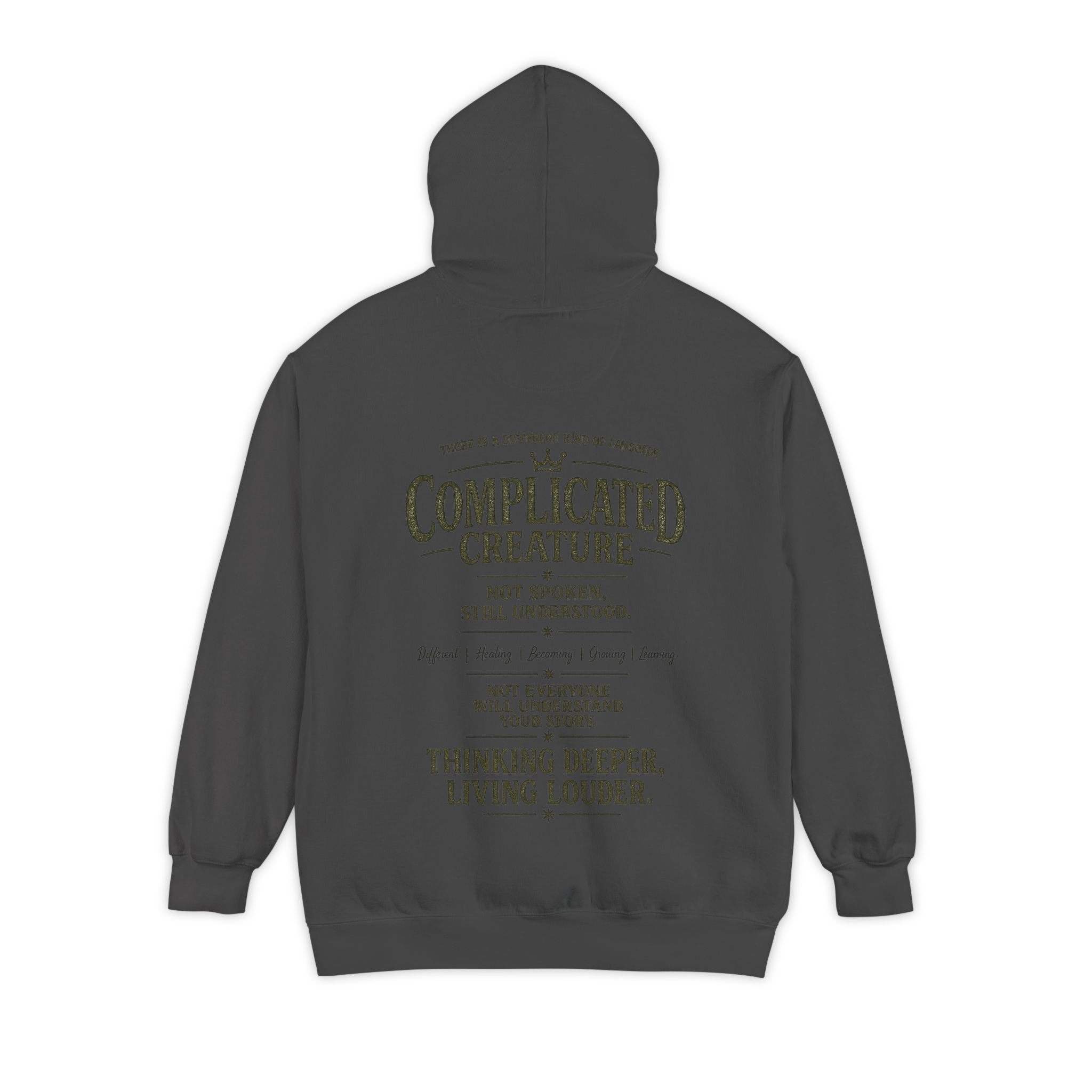 Unspoken language hoodie