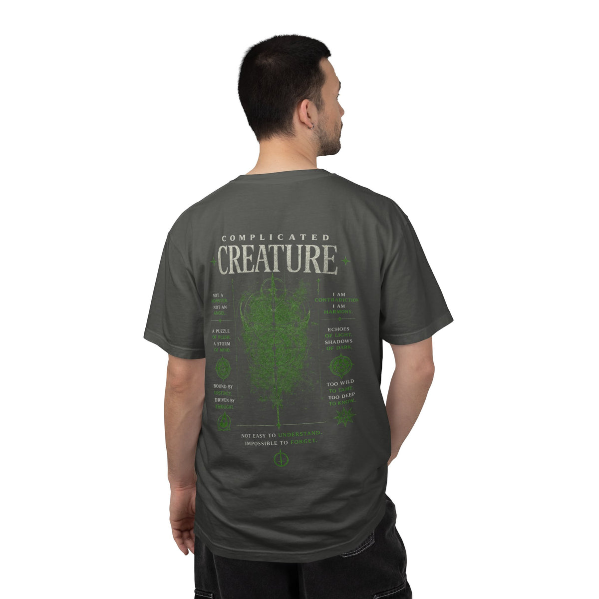 It's Complicated Creature™ | Garment-Dyed Graphic Tee | Comfort Colors 1717