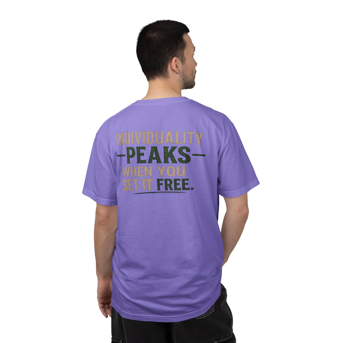 Individuality peaks when you set it free