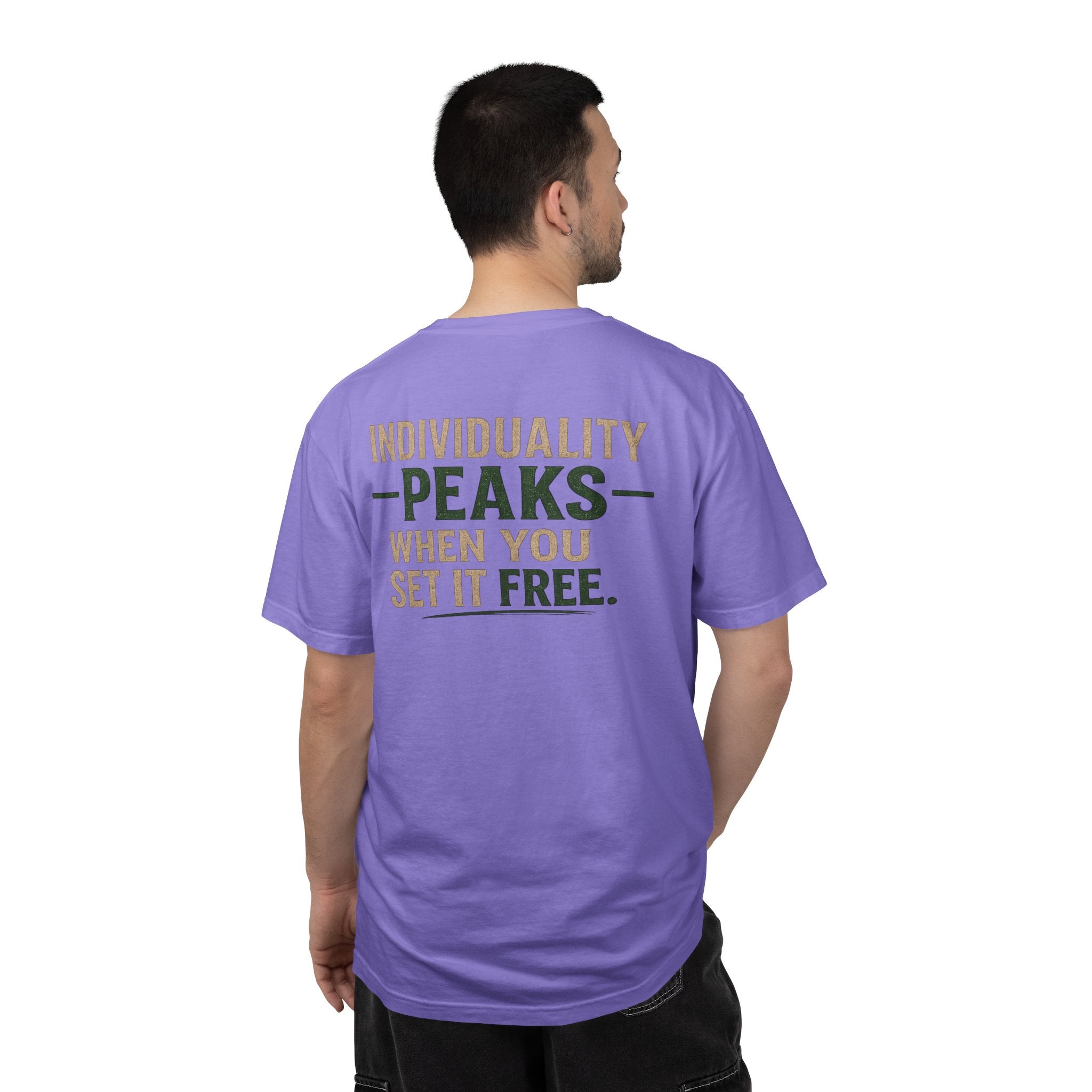 Individuality peaks when you set it free