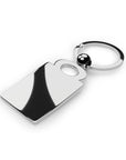 Complicated creature, Rectangle Photo Keyring
