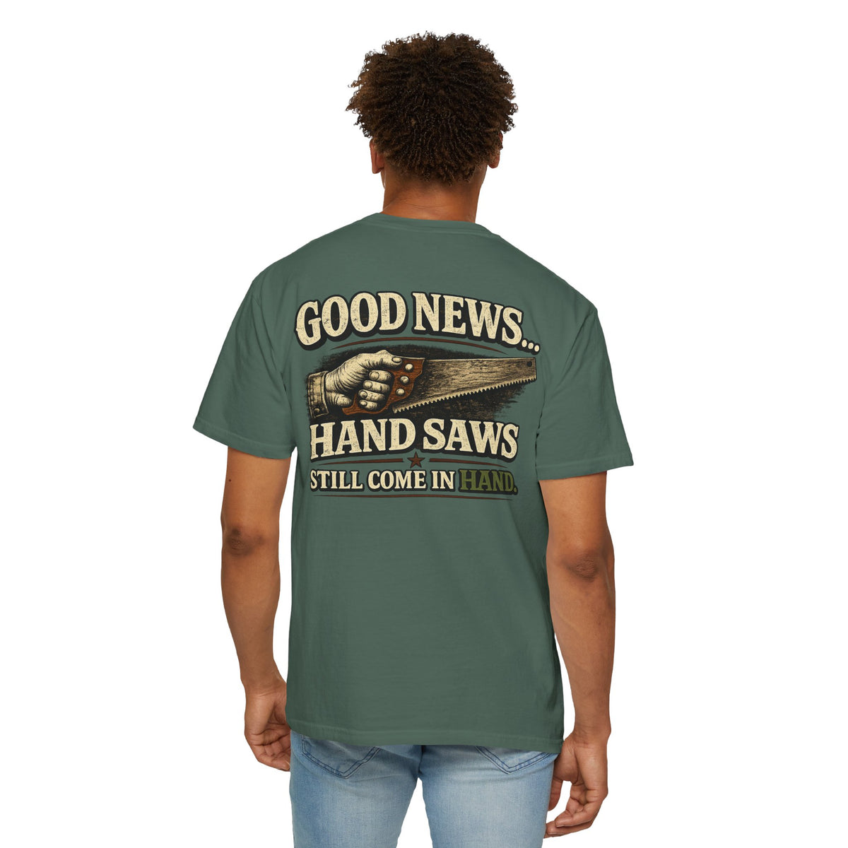 Funny Joke Shirt – Saw | Complicated Creature™ Garment-Dyed Tee