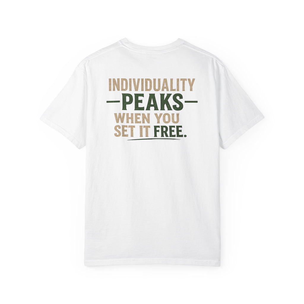 Individuality peaks when you set it free