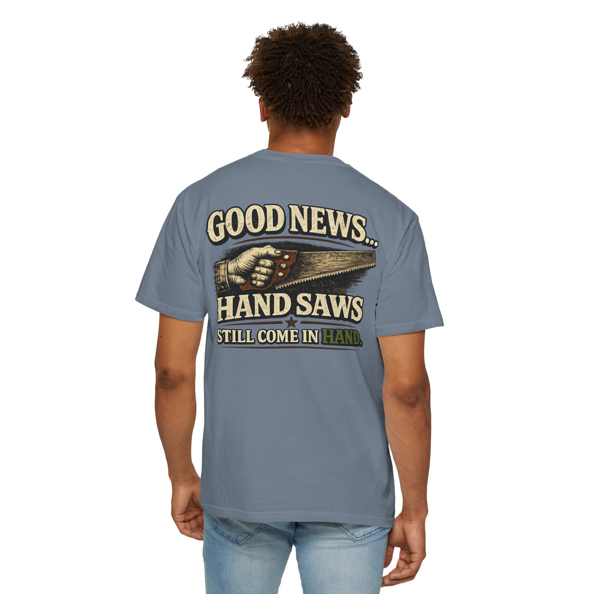 Funny Joke Shirt – Saw | Complicated Creature™ Garment-Dyed Tee