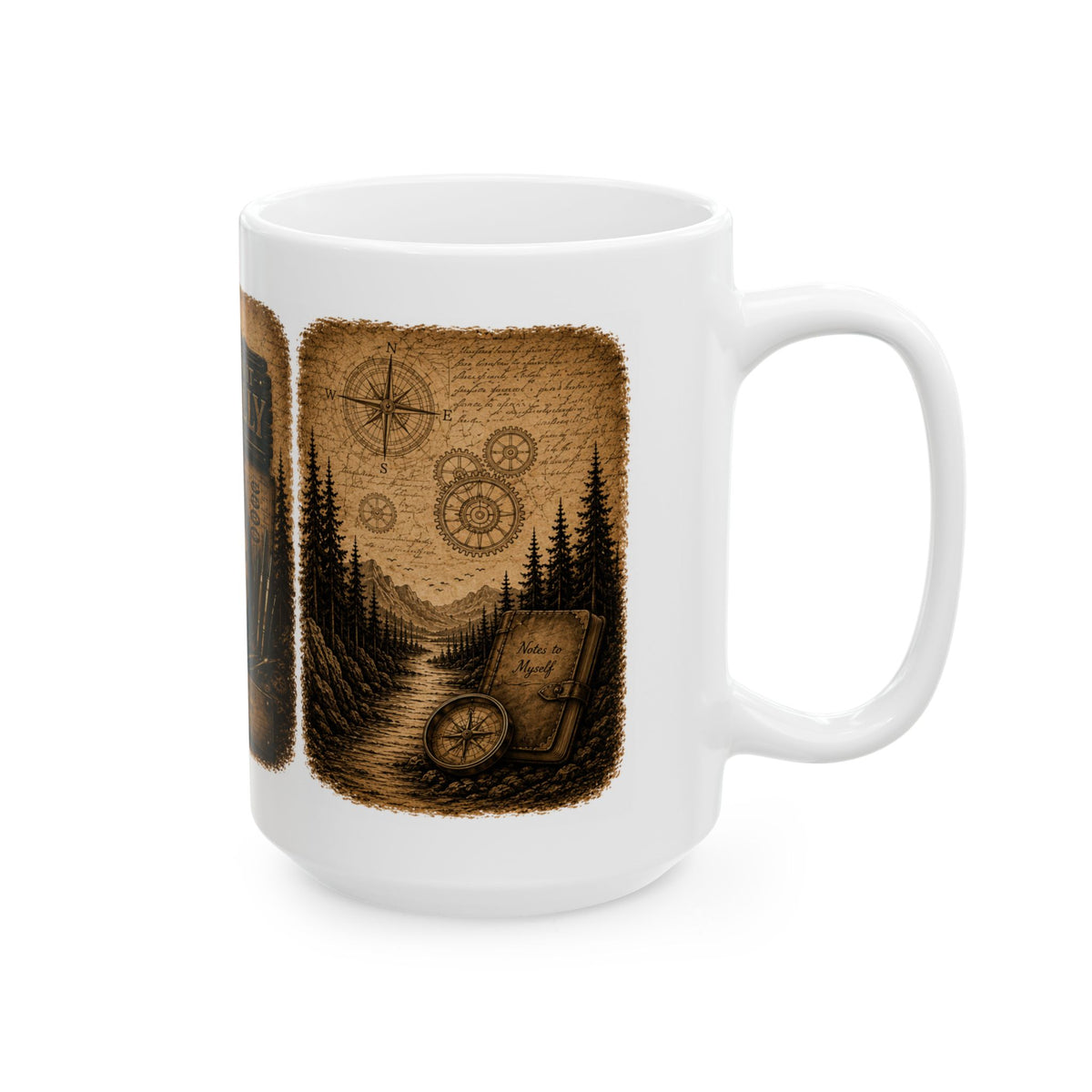 Coffee mug scenic and inspired