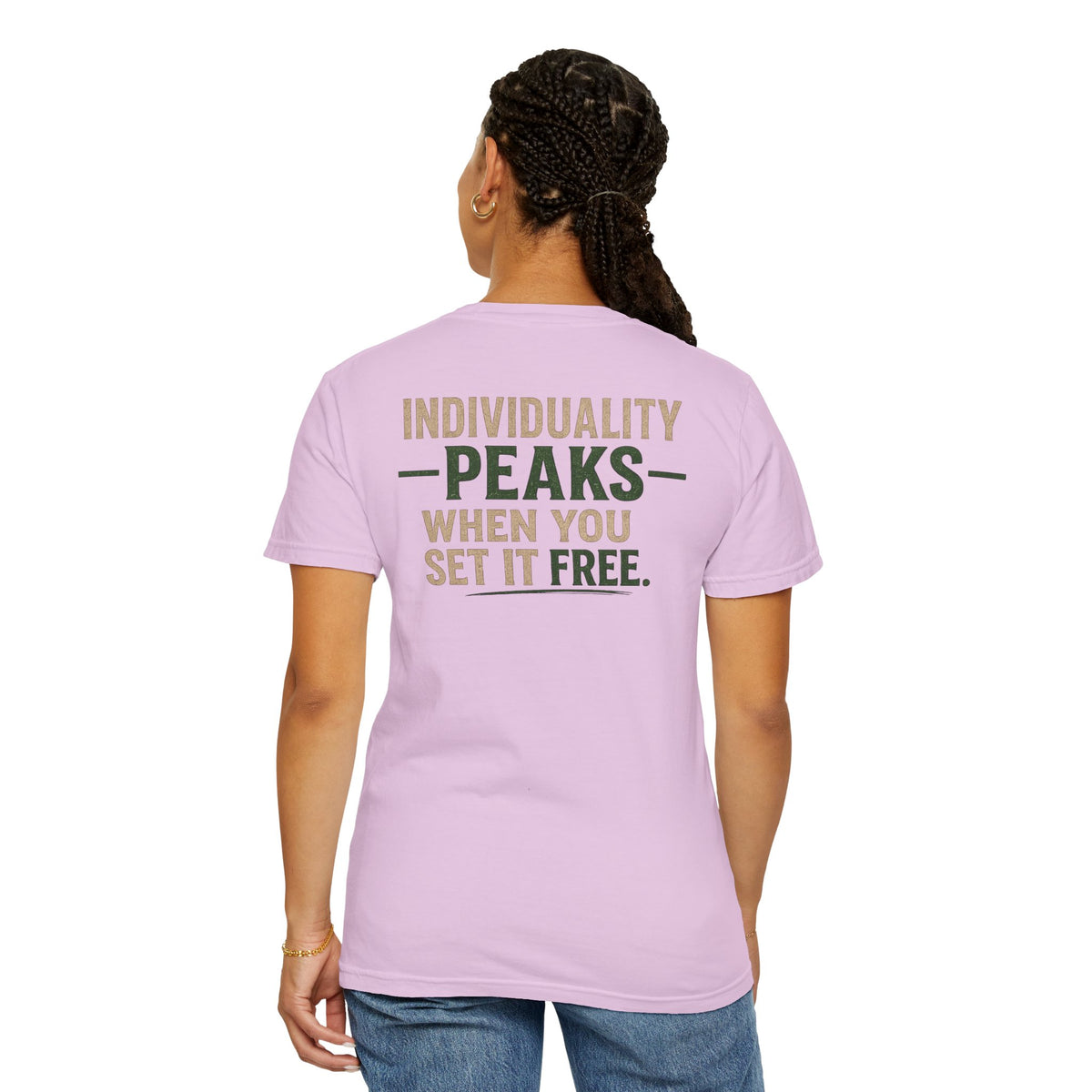 Individuality peaks when you set it free