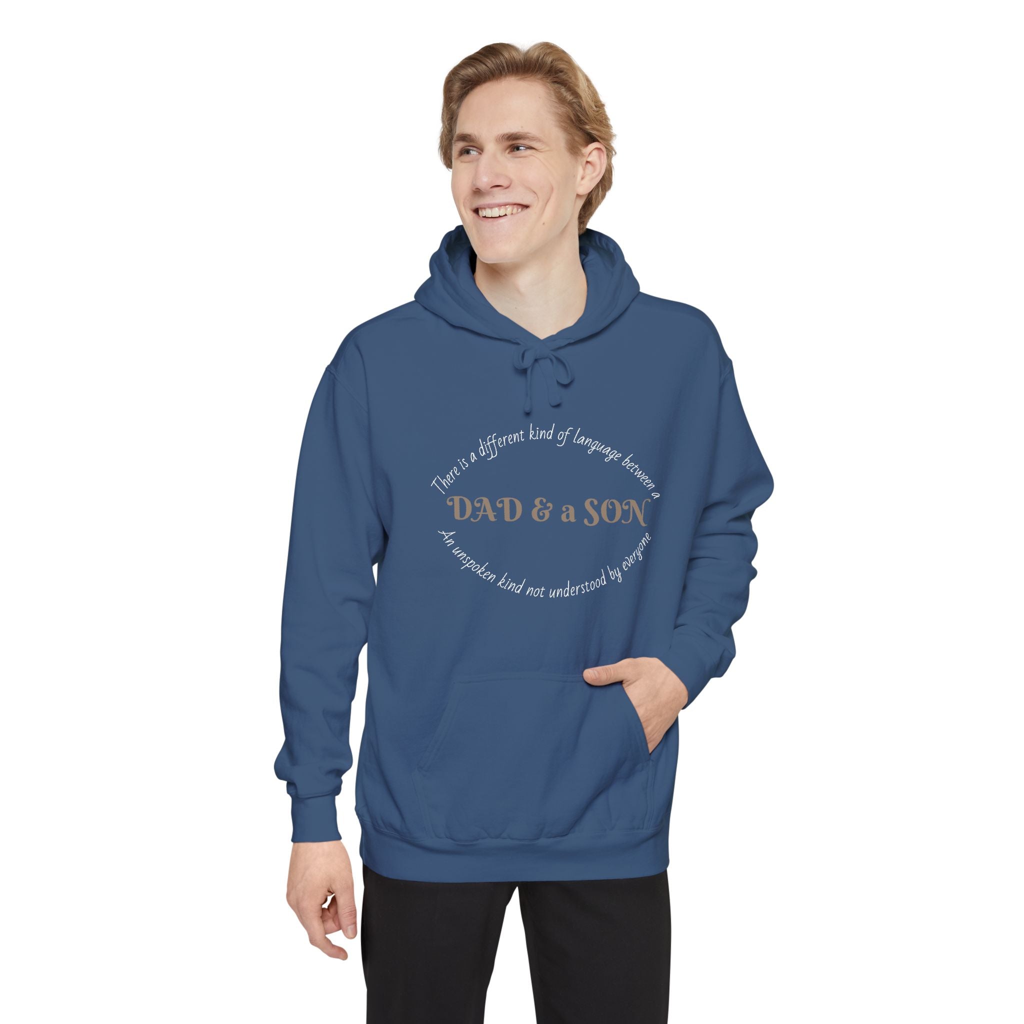 Dad and Son hoodie poem