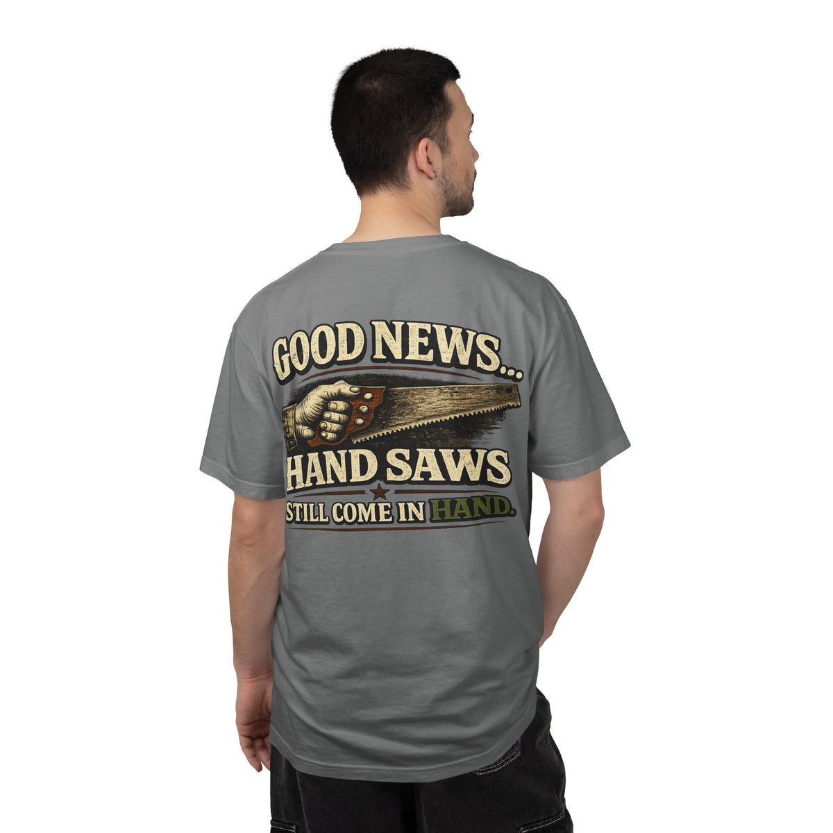 Funny Joke Shirt – Saw | Complicated Creature™ Garment-Dyed Tee