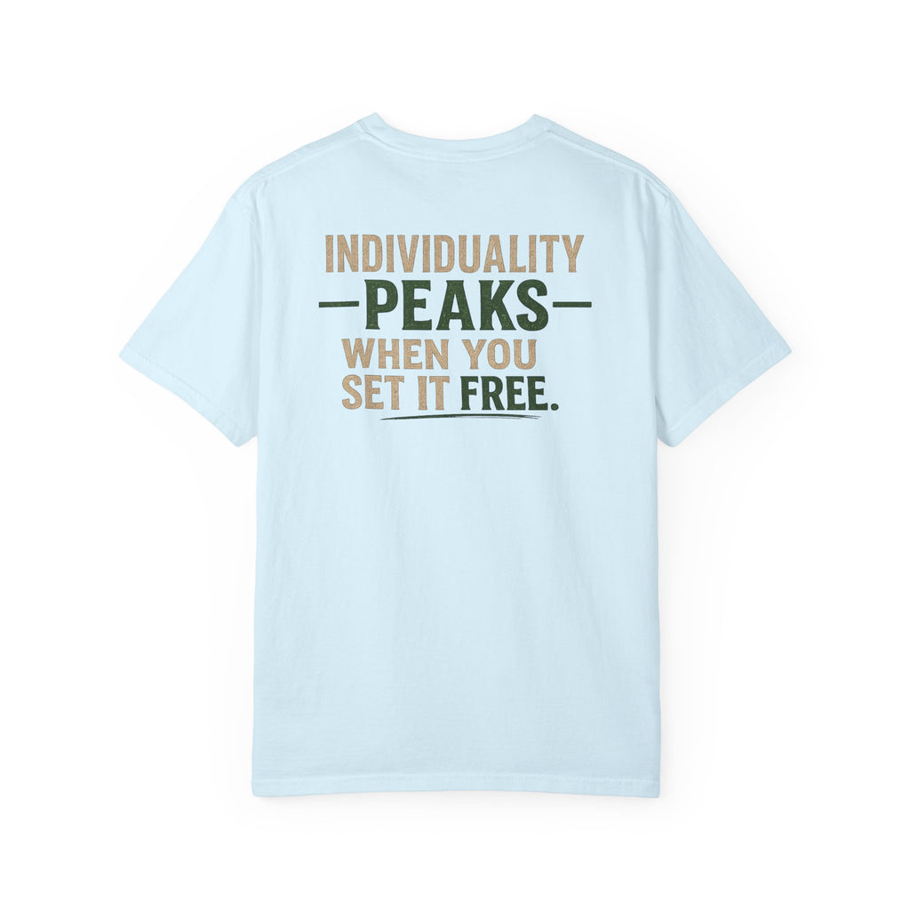 Individuality peaks when you set it free
