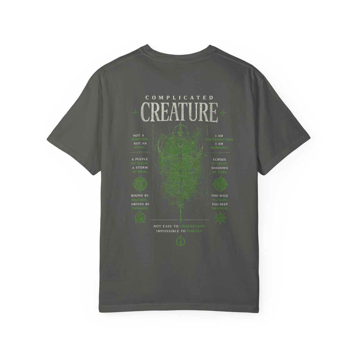 It's Complicated Creature™ | Garment-Dyed Graphic Tee | Comfort Colors 1717