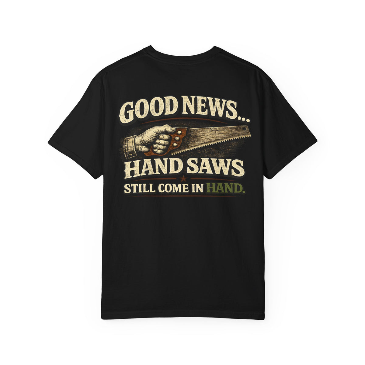 Funny Joke Shirt – Saw | Complicated Creature™ Garment-Dyed Tee