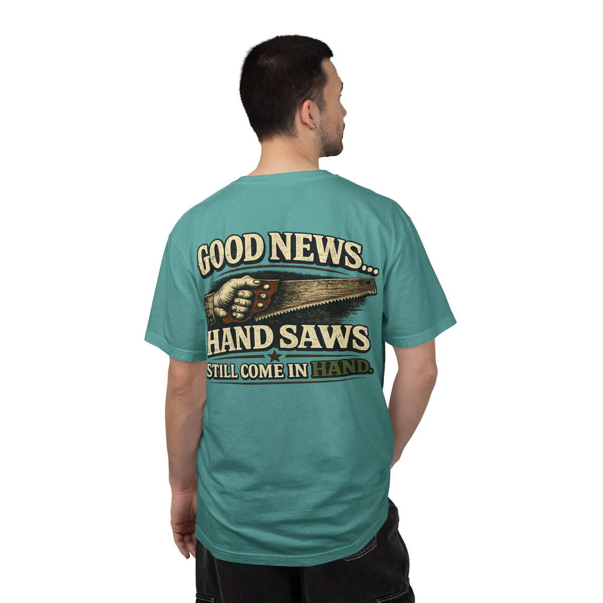 Funny Joke Shirt – Saw | Complicated Creature™ Garment-Dyed Tee