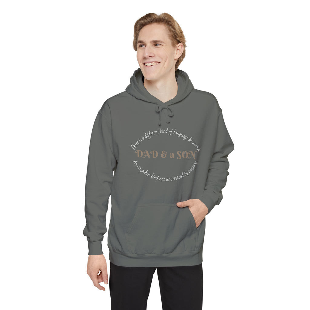 Dad and Son hoodie poem