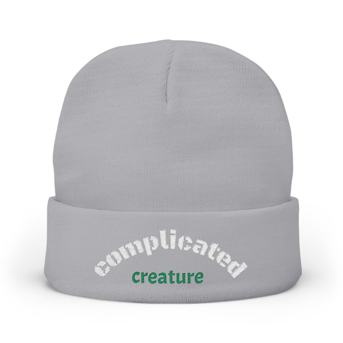 Knit Beanie (Embroidery)