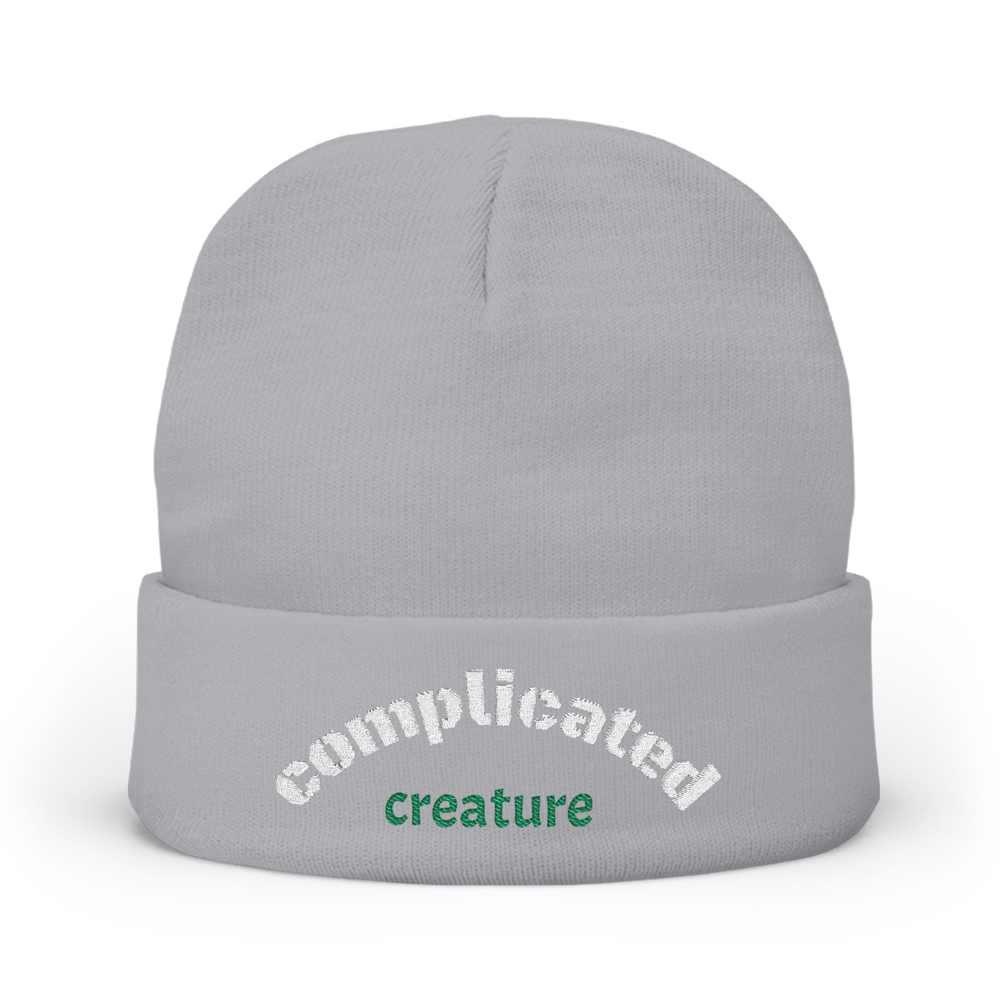 Knit Beanie (Embroidery)