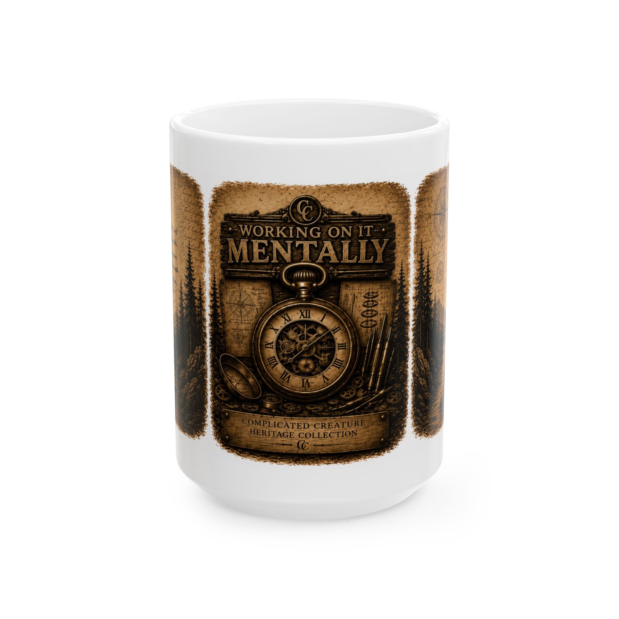 Coffee mug scenic and inspired
