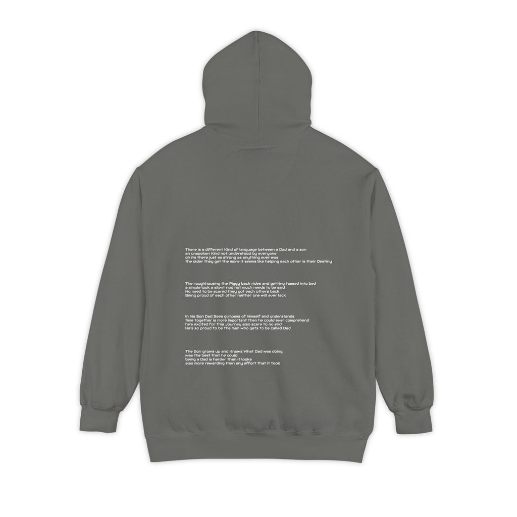 Dad and Son hoodie poem