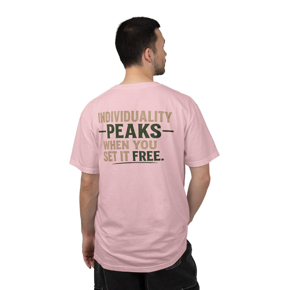 Individuality peaks when you set it free