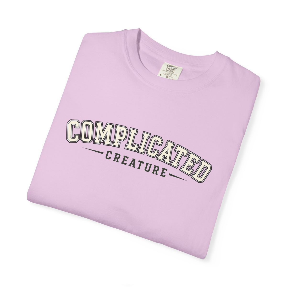 It's Complicated Creature™ | Garment-Dyed Graphic Tee | Comfort Colors 1717