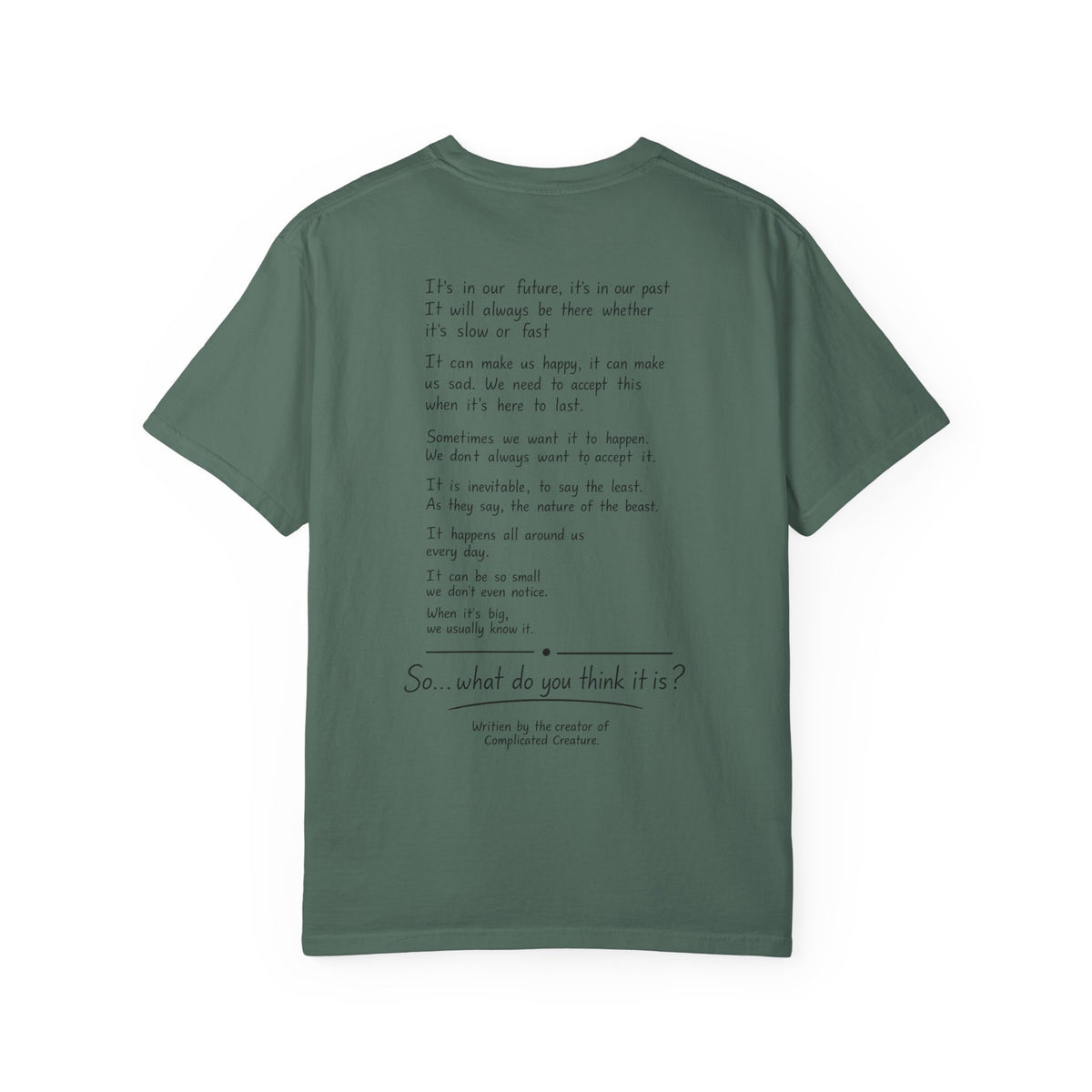 Riddle by complicated creature