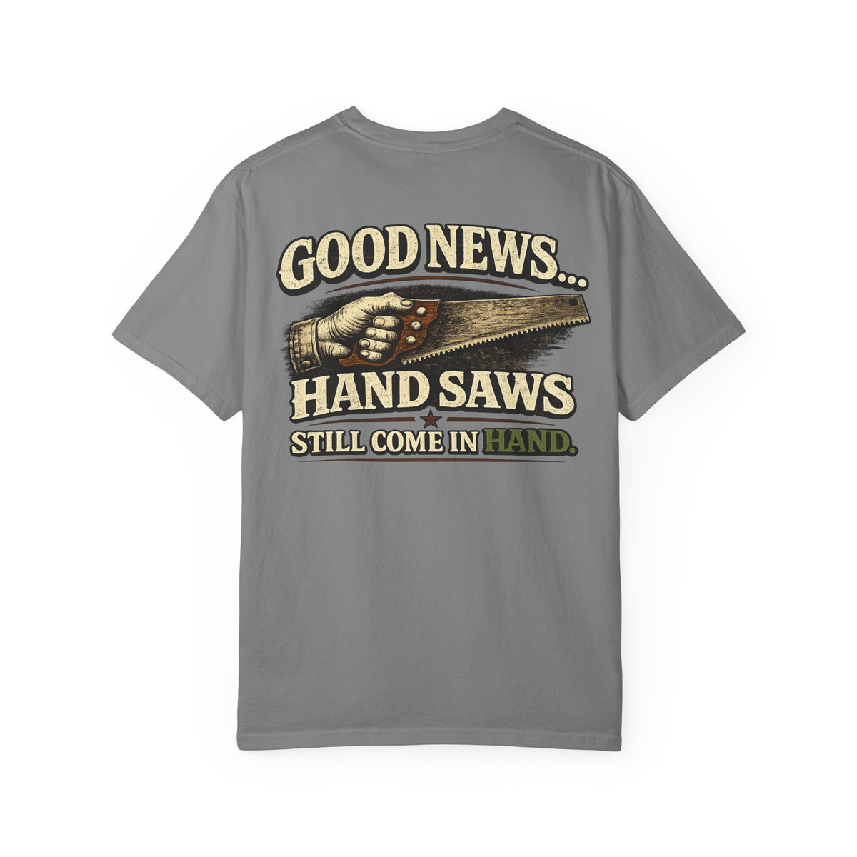 Funny Joke Shirt – Saw | Complicated Creature™ Garment-Dyed Tee