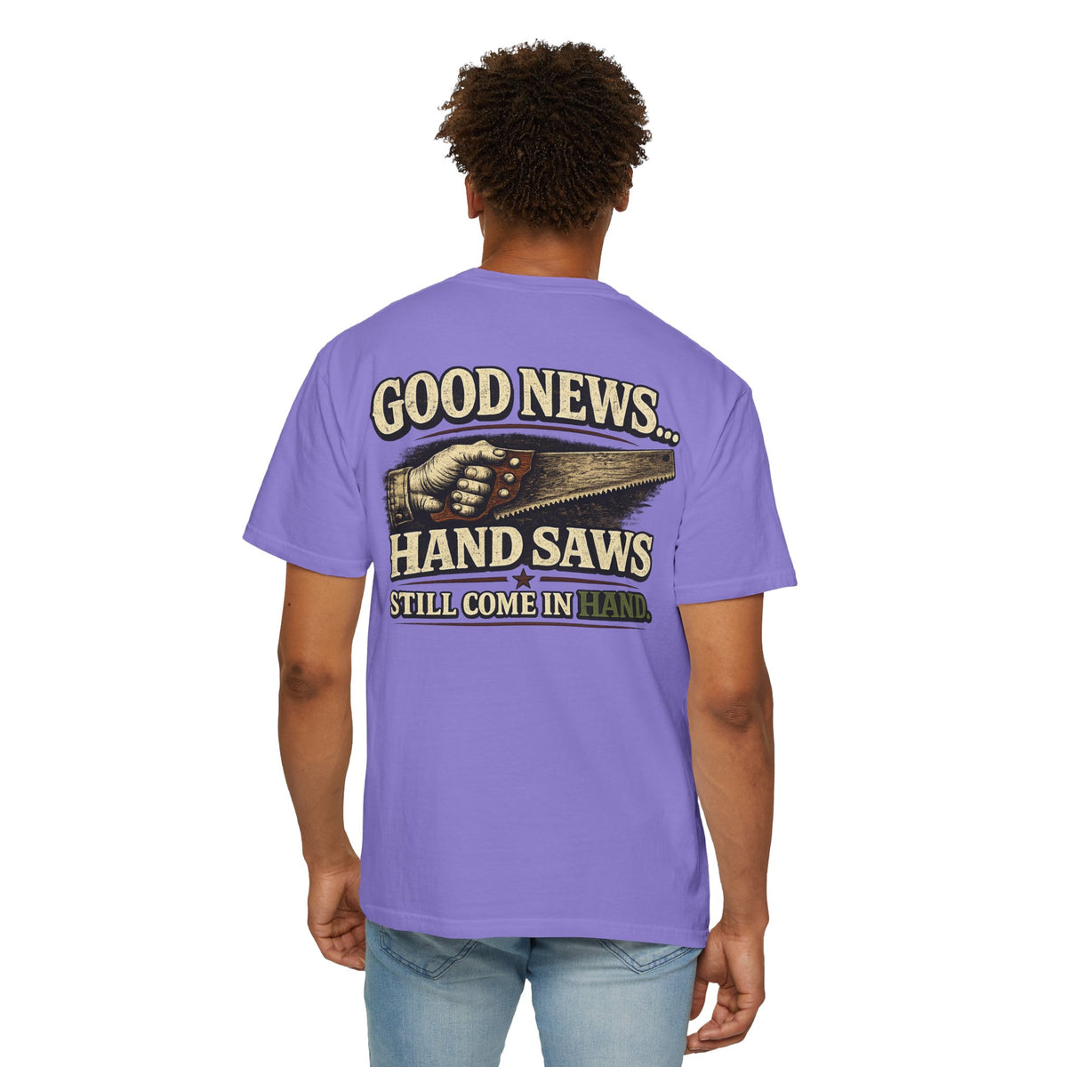 Funny Joke Shirt – Saw | Complicated Creature™ Garment-Dyed Tee