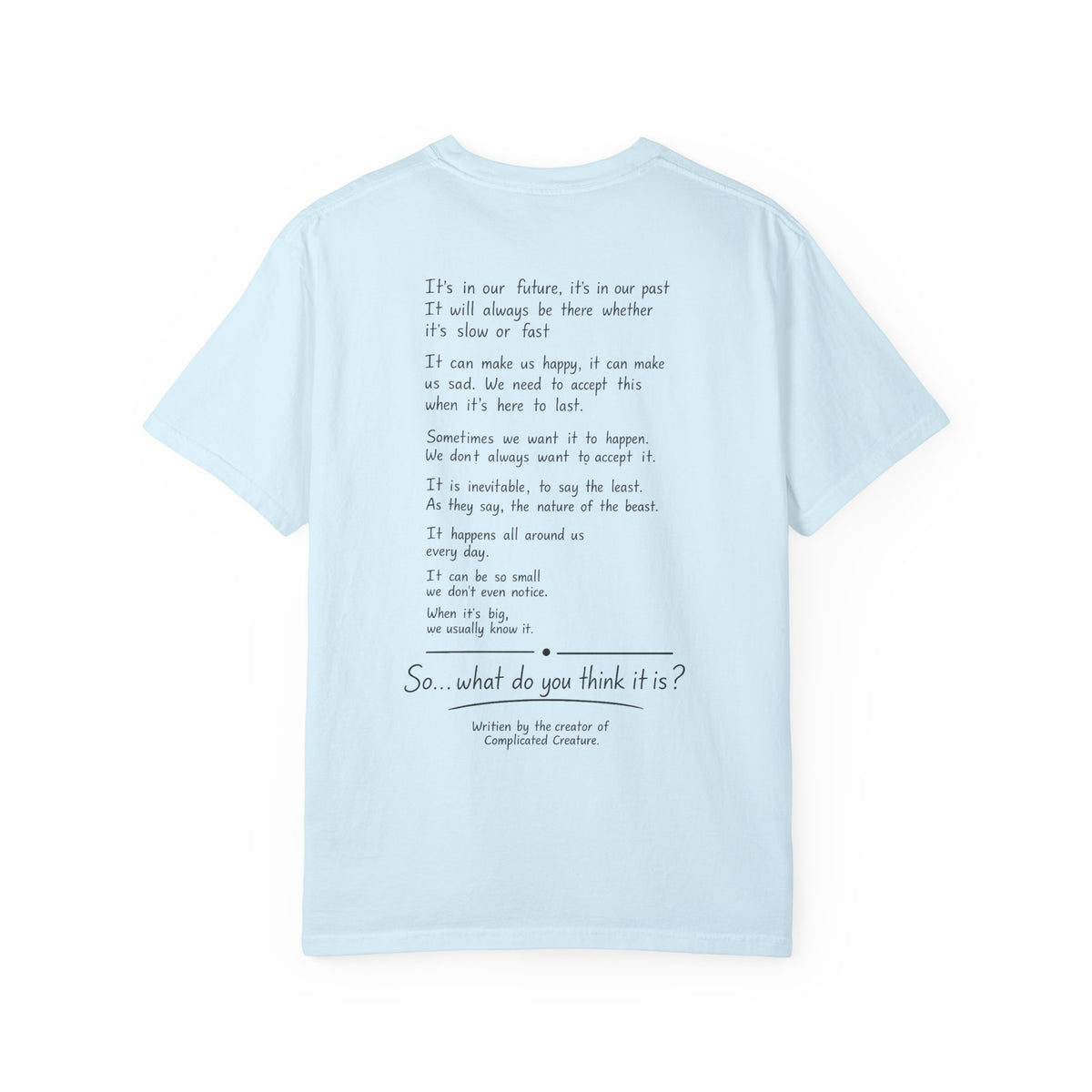 Riddle by complicated creature