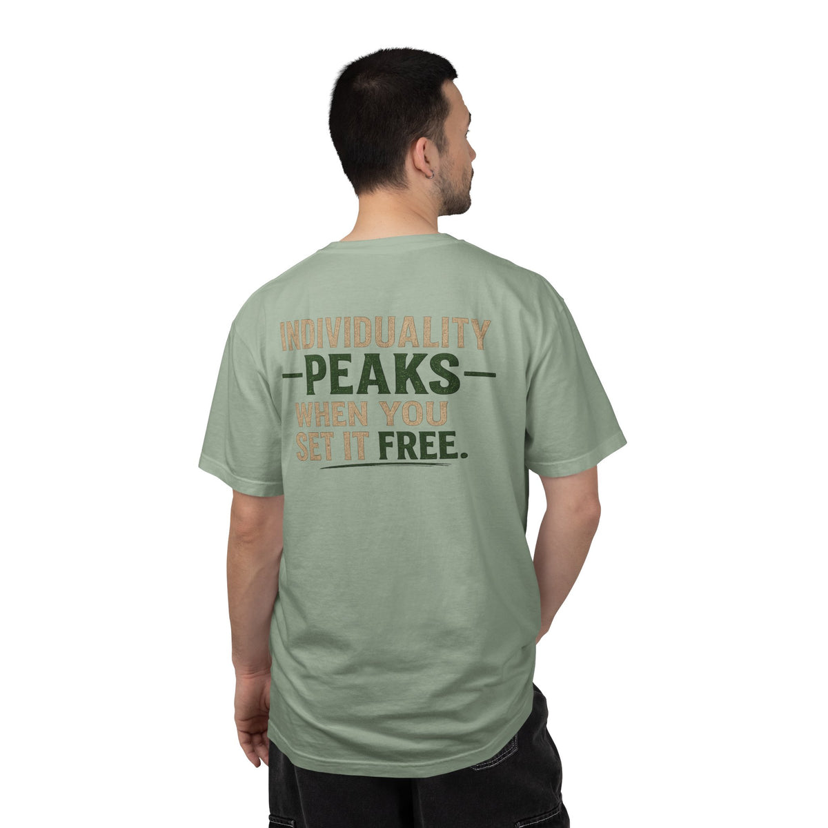 Individuality peaks when you set it free