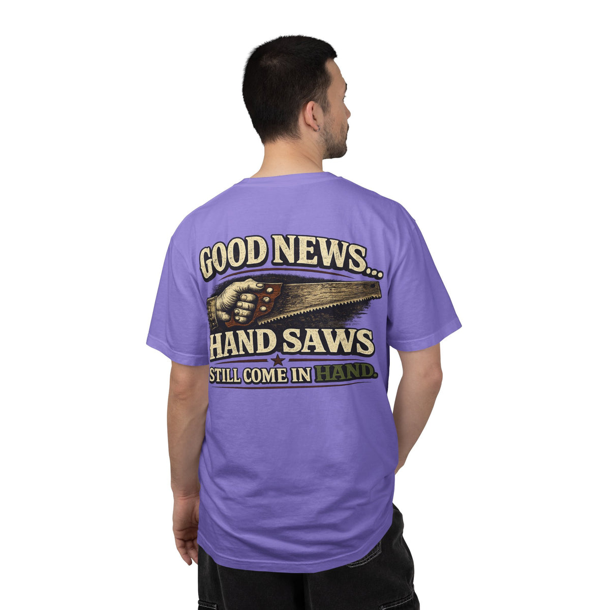 Funny Joke Shirt – Saw | Complicated Creature™ Garment-Dyed Tee