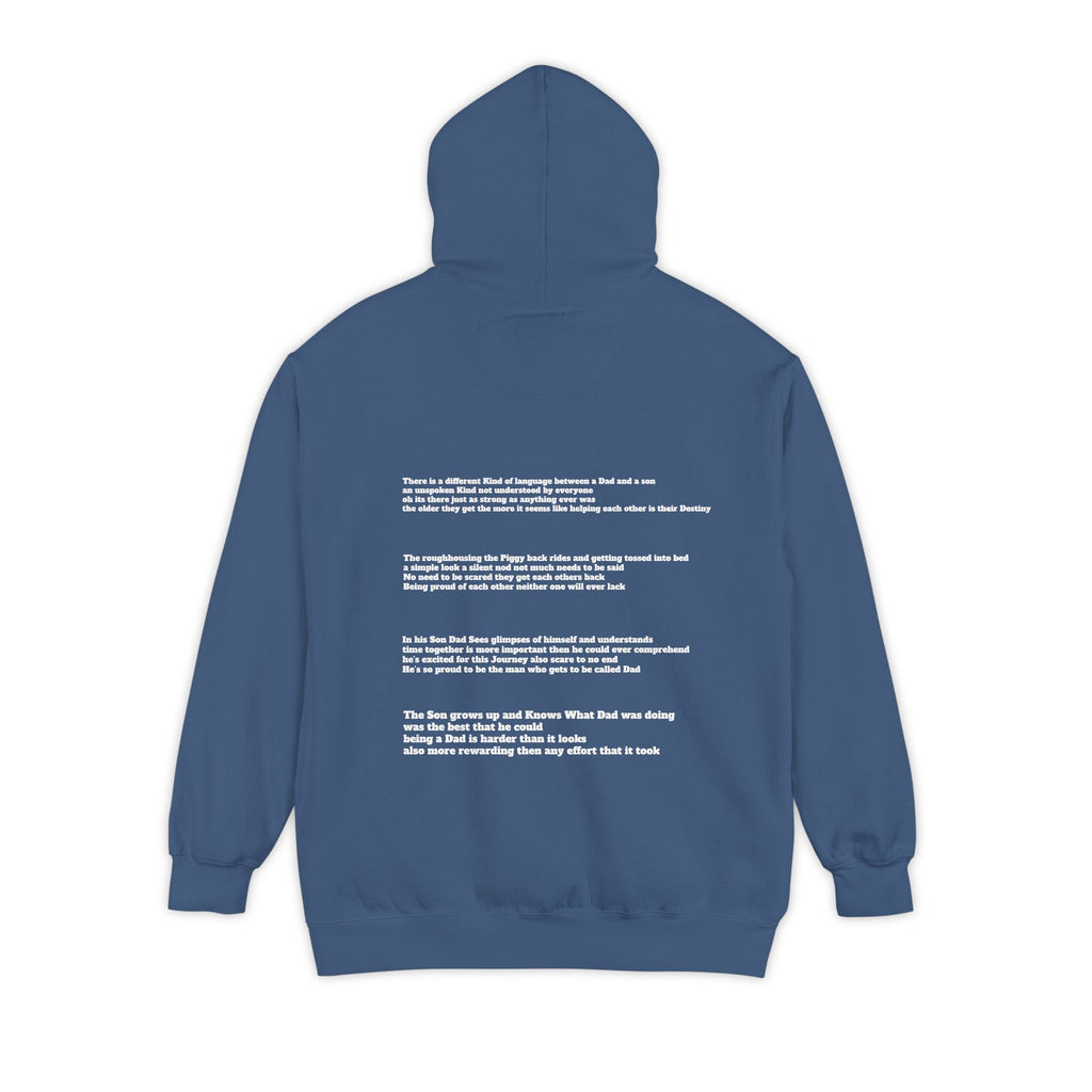 Dad and Son hoodie poem