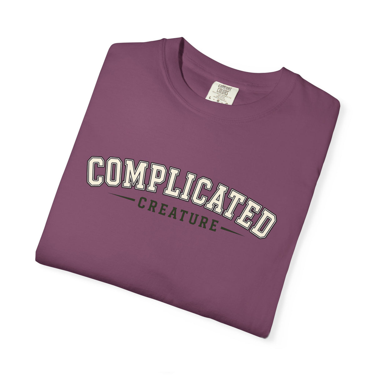 It's Complicated Creature™ | Garment-Dyed Graphic Tee | Comfort Colors 1717